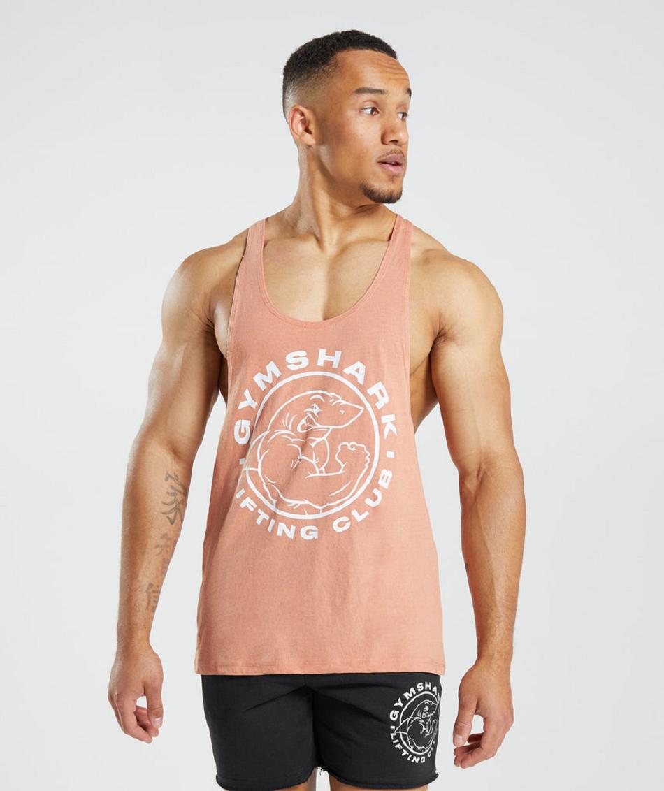 Stringers Gymshark Legacy Hombre Rosas | CO 3580DFM